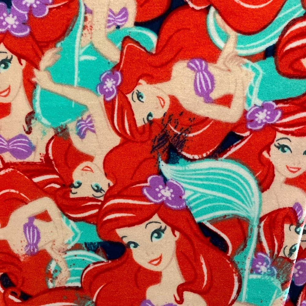 LuLaRoe Disney Little Mermaid Ariel Leggings, Tween
